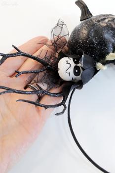 Gothic Halloween Diadem „Spooky Pumpkin“